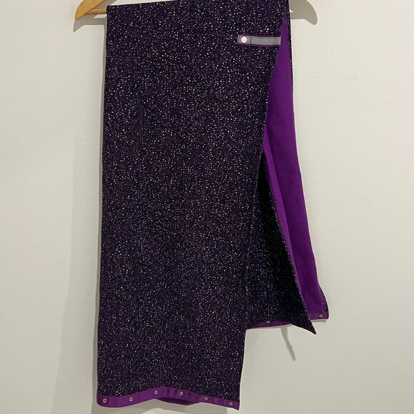 Lululemon Purple Speckled Savasana Wrap Scarf - Picture 2 of 4